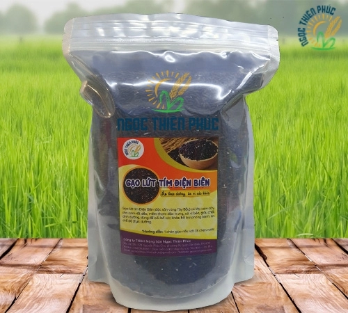 Gao Lứt Tím Điện Biên - Dẻo Mềm Ngọt Dịu Thực Dưỡng - Không Chất Bảo Quản - Ngọc Thiên Phúc