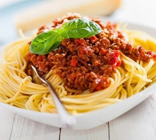 Mỳ Ý Sốt Bò Bằm