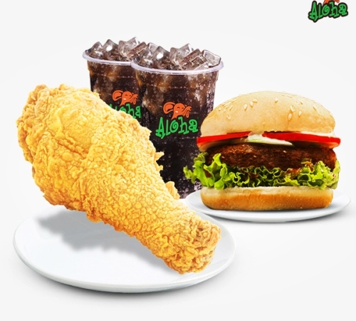 Menu_1 đùi gà 1 burger 2 coca