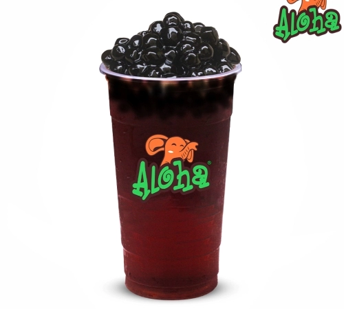 Menu_Hồng trà trân châu đen