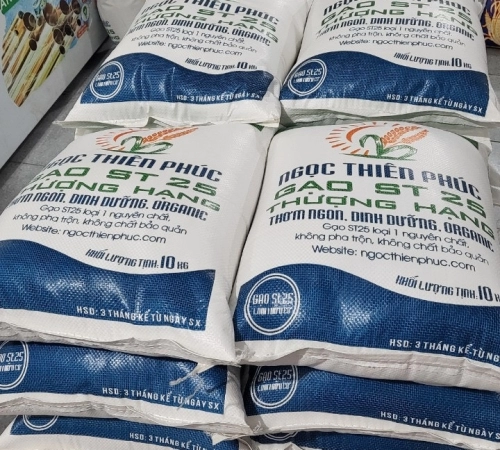 Gạo Hàm Châu Mới - Nở Nhiều Dẻo Vừa Mềm Cơm Hạt Không Khô Cơm - Không Thuốc Chống Mối Mọt - Ngọc Thiên Phúc