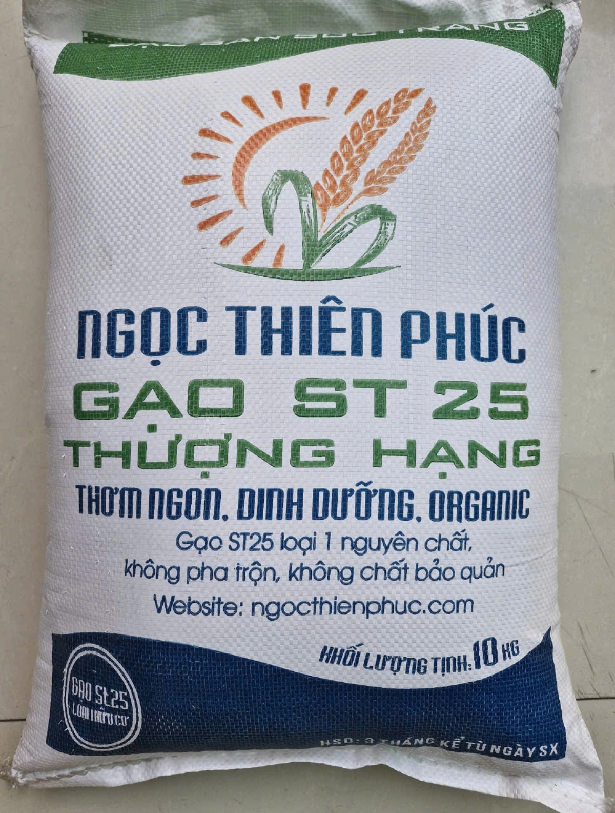 Gạo ST25  Gạo Thơm Thượng Hạng